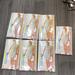 NWT 7 pack panty hose